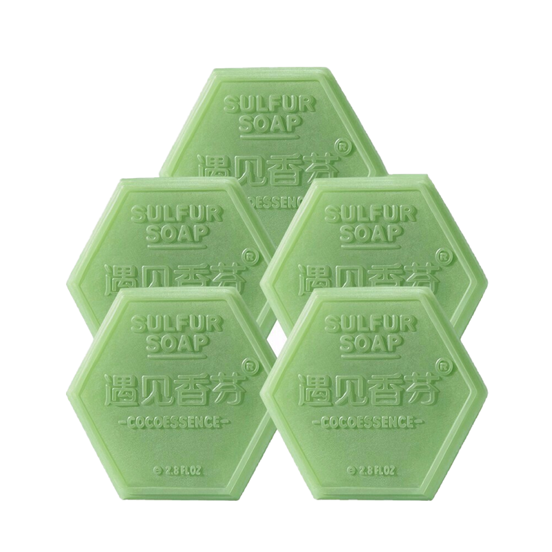 遇见香芬 芦荟硫磺手工皂