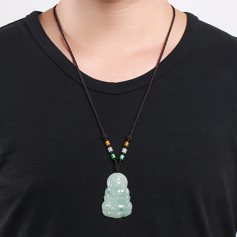 凤禧 飘花雅致翡翠吊坠