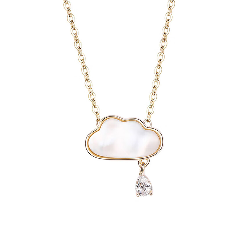 黛洛奇 贝壳钻石项链