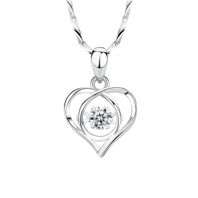 圣雅罗 心形 项链