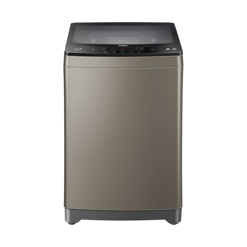 海尔多种洗护程序玻璃盖洗衣机