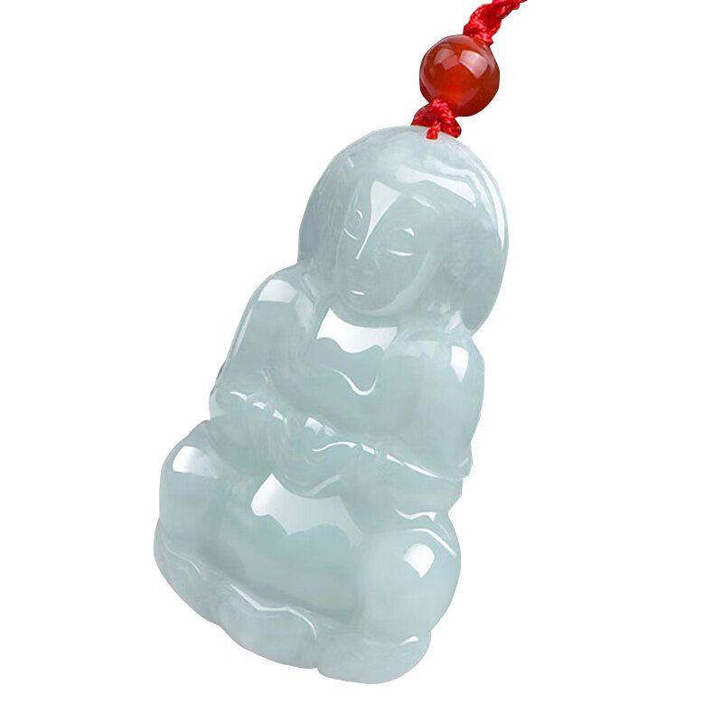 瑢宝居 玉质温润 翡翠吊坠