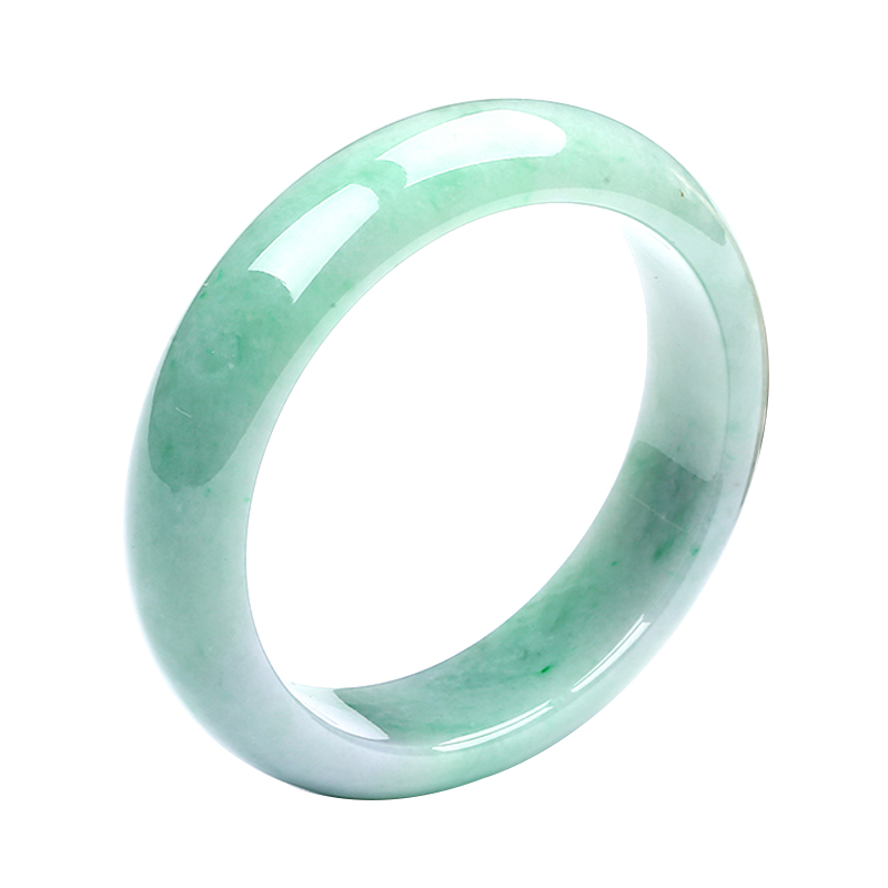 金一 水头足 翡翠手镯