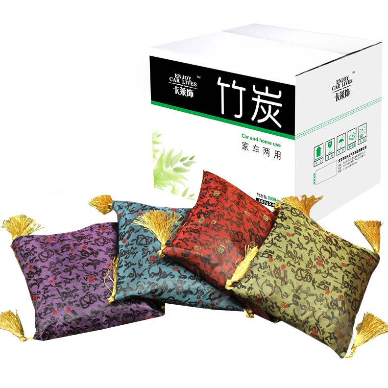 卡莱饰 汽车除甲醛竹炭包