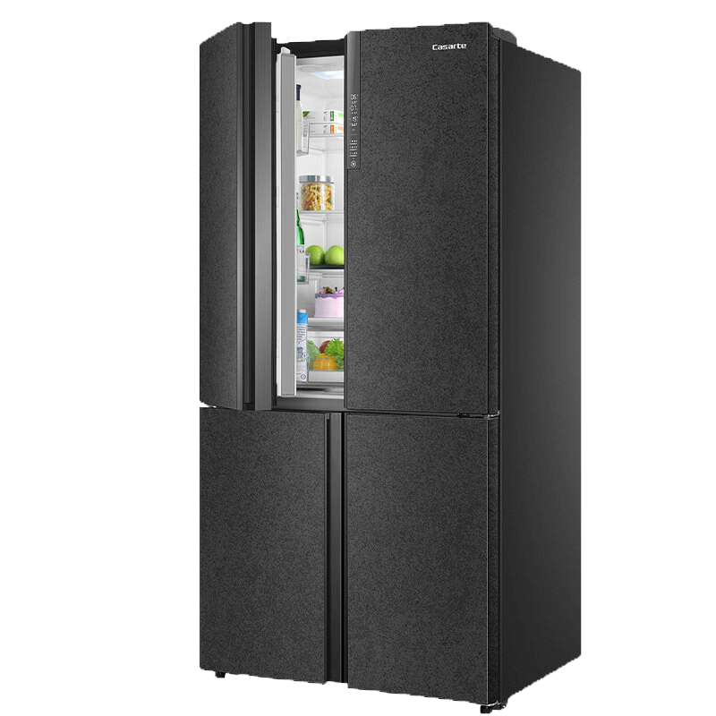 卡萨帝智能操控十字对开门冰箱