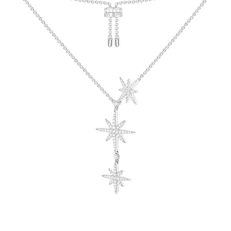 APM 双流星银项链