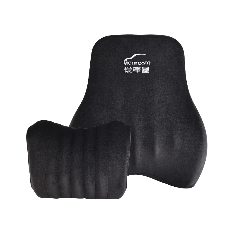 爱车屋 立体托腰头枕腰靠