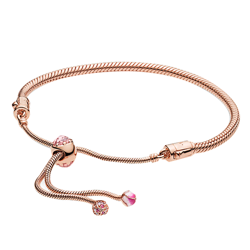 潘多拉 浪漫桃花手链