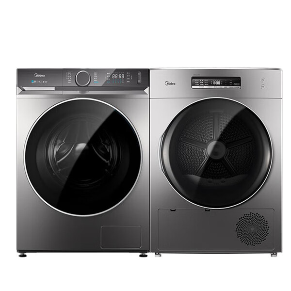 美的变频滚筒洗烘套装