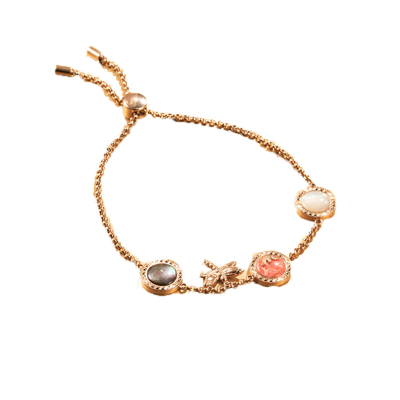 阿玛尼 圆坠手链