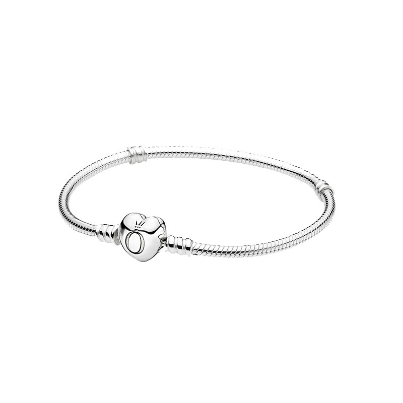 潘多拉 心形扣手链