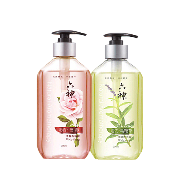 六神 清爽香氛沐浴露套装