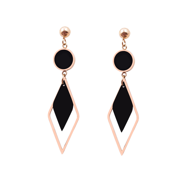 伊黛儿 几何 耳饰