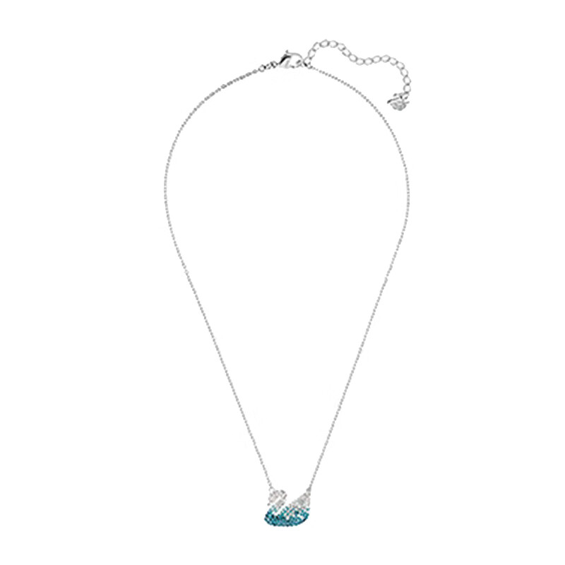施华洛世奇 蓝色天鹅 项链