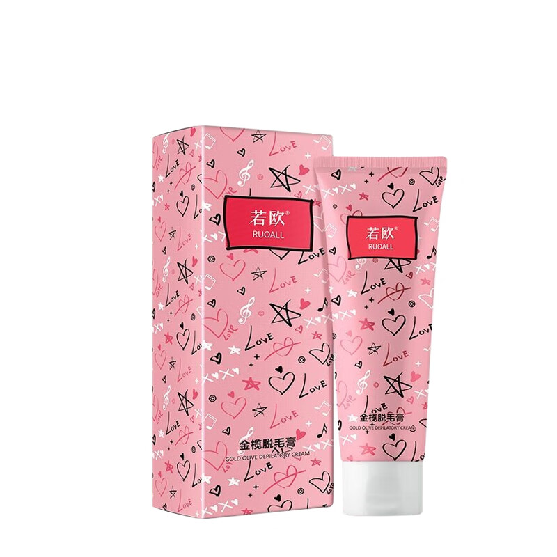 若欧 温和无痛金榄脱毛膏