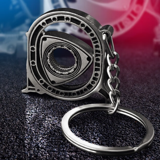 玩物上制 引擎模型汽车钥匙扣