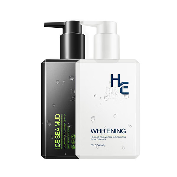 赫恩 男士净油美白洗面奶套装