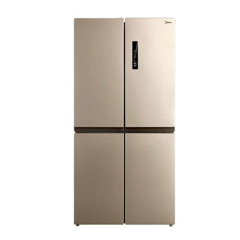 美的 新风冷无霜十字门冰箱