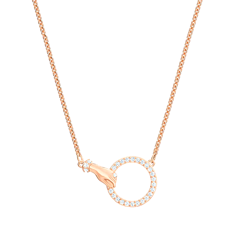 施华洛世奇 简约圆环项链