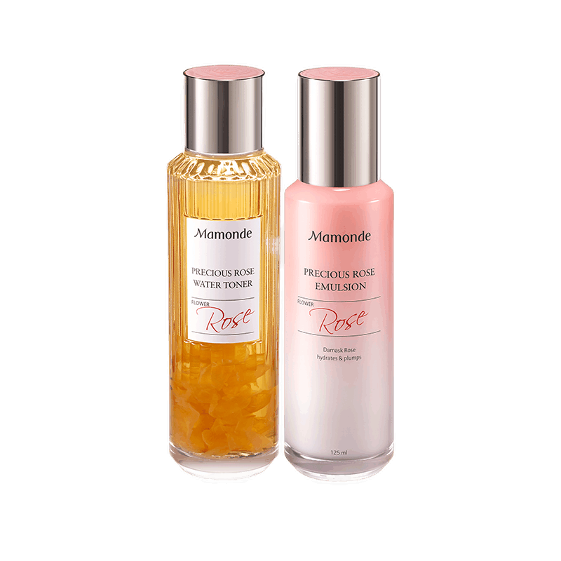 梦妆 蔷薇盈润澎弹护肤套装