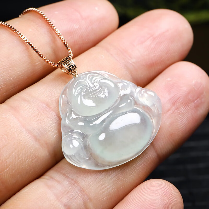 印象眸 弥勒佛翡翠吊坠