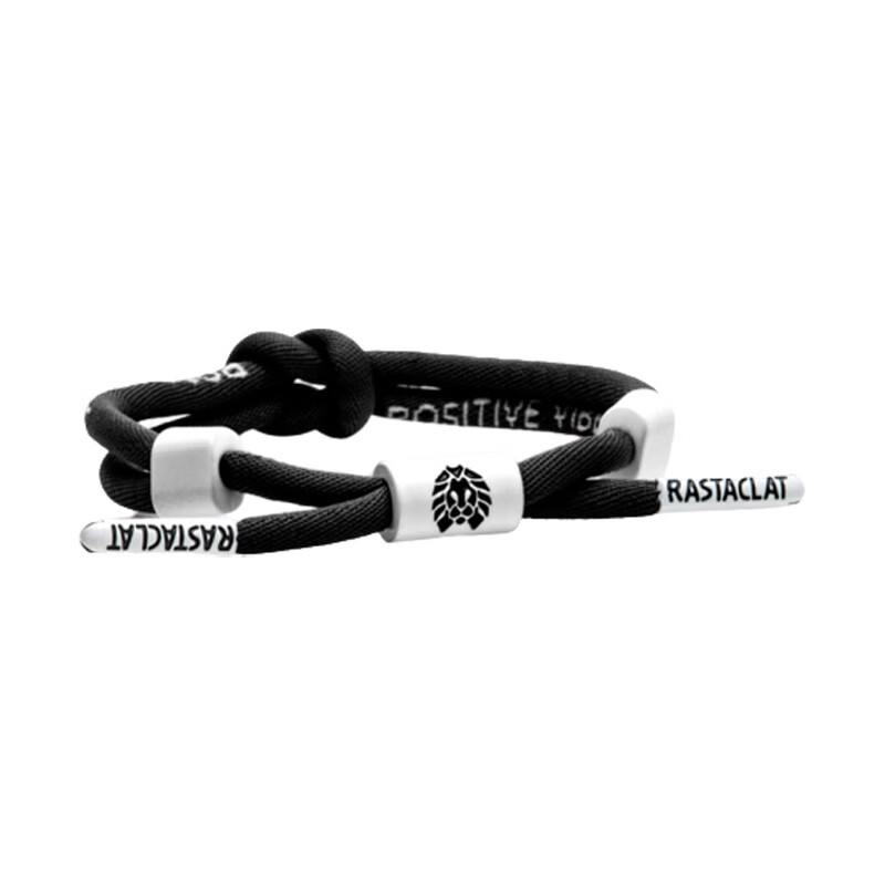 RASTACLAT黑白绳结手链