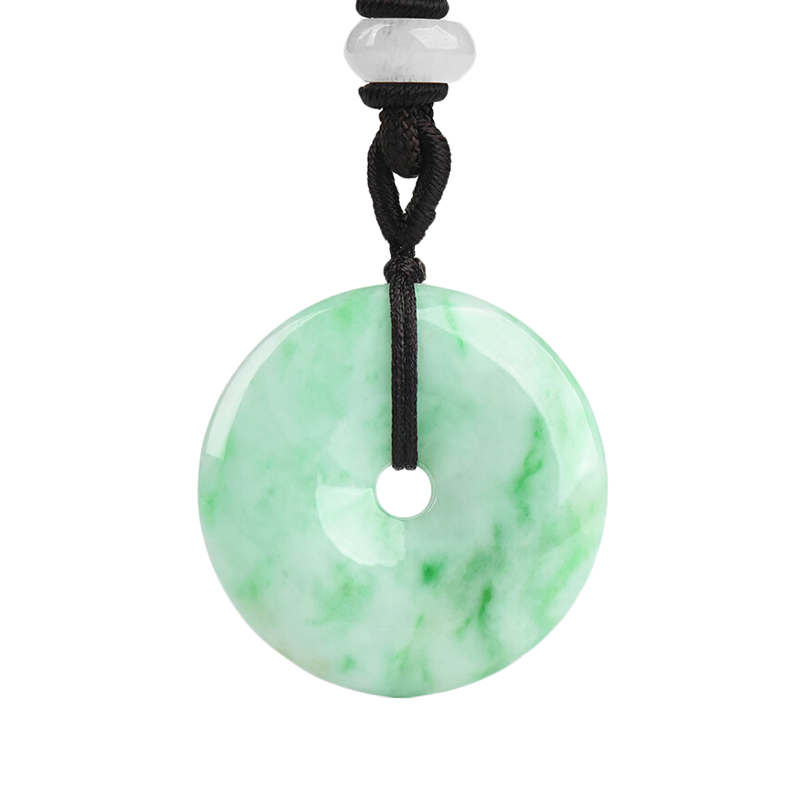 凤禧 平安扣 翡翠吊坠