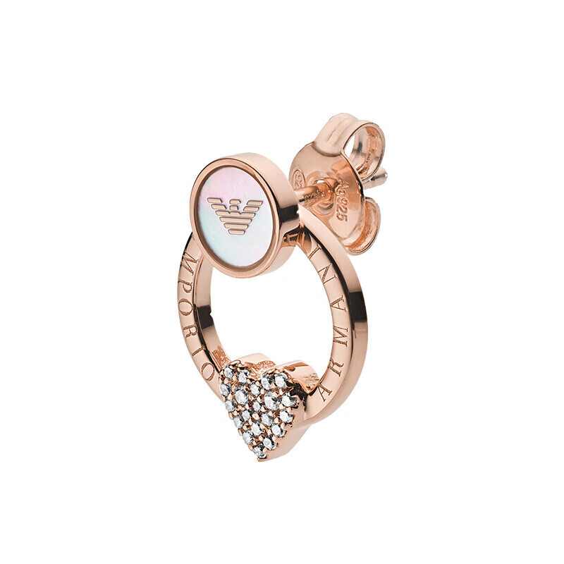 阿玛尼 圆环鹰标 耳饰