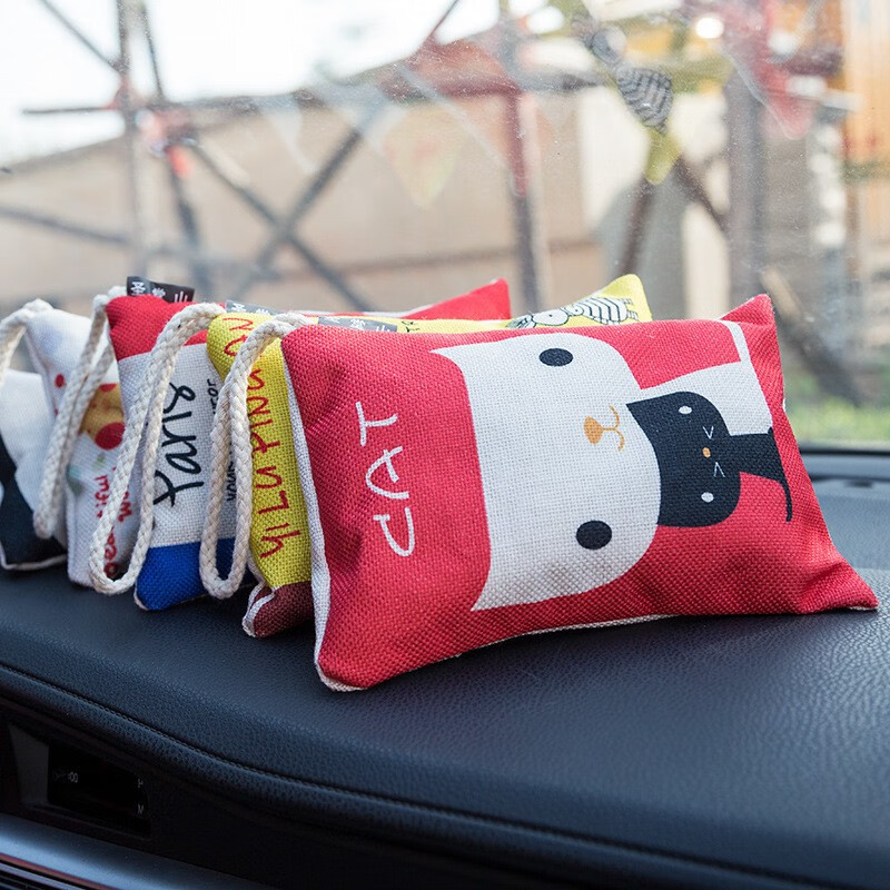 轩之梦 低调文艺 汽车竹炭包