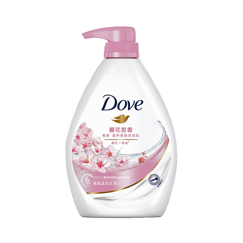 多芬 樱花甜香滋养沐浴露