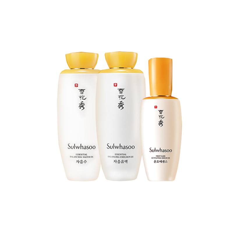 雪花秀 滋盈肌本水乳护肤套装