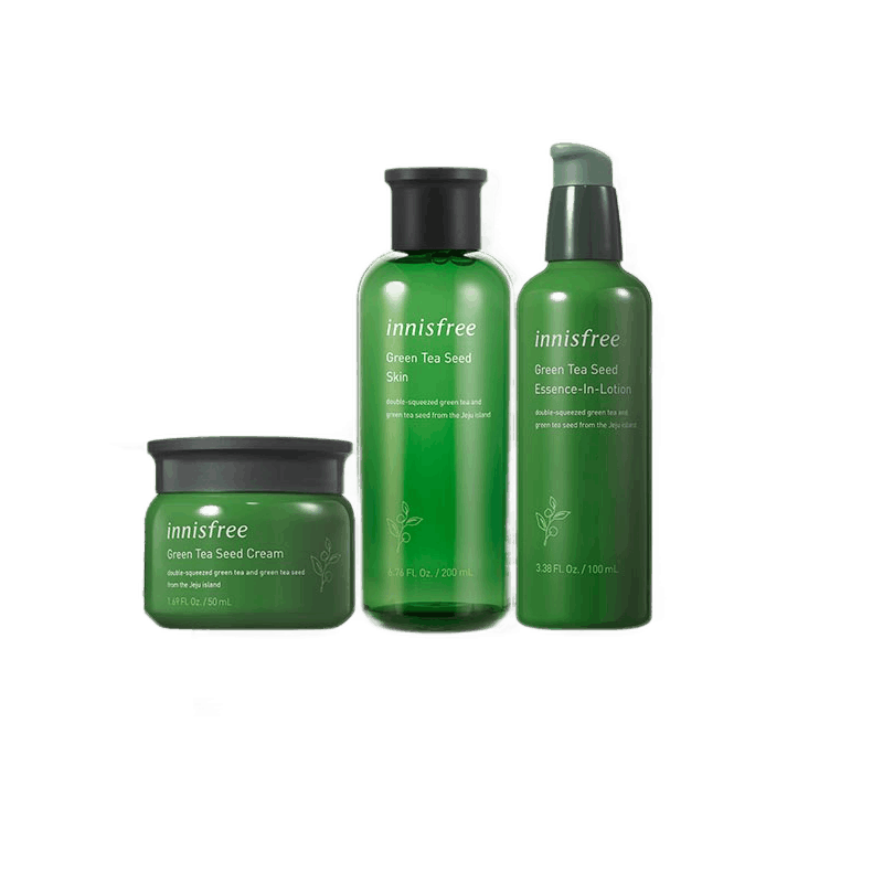 悦诗风吟 绿茶籽水乳霜护肤套装