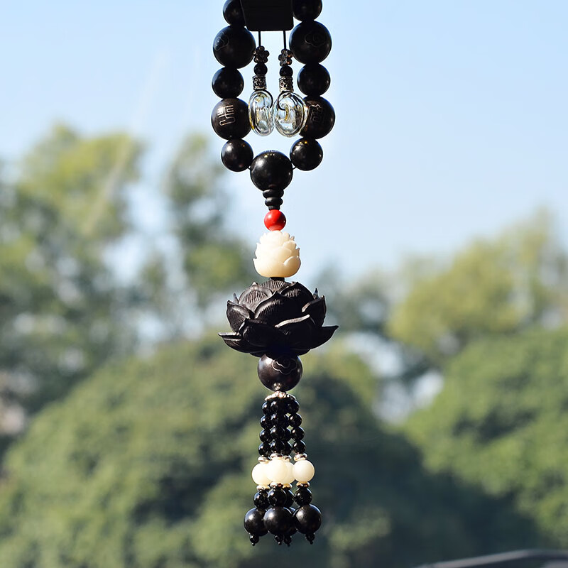 一车一友 黑檀木 汽车挂饰