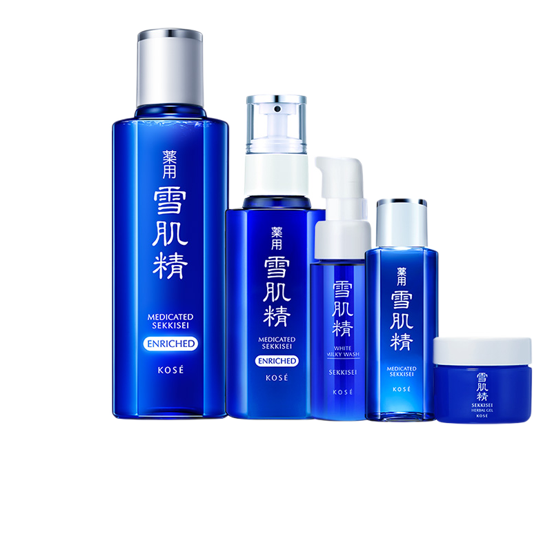 雪肌精 保湿焕亮护肤套装