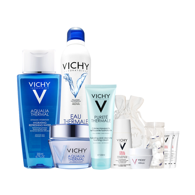 薇姿 温泉矿物水补水护肤套装