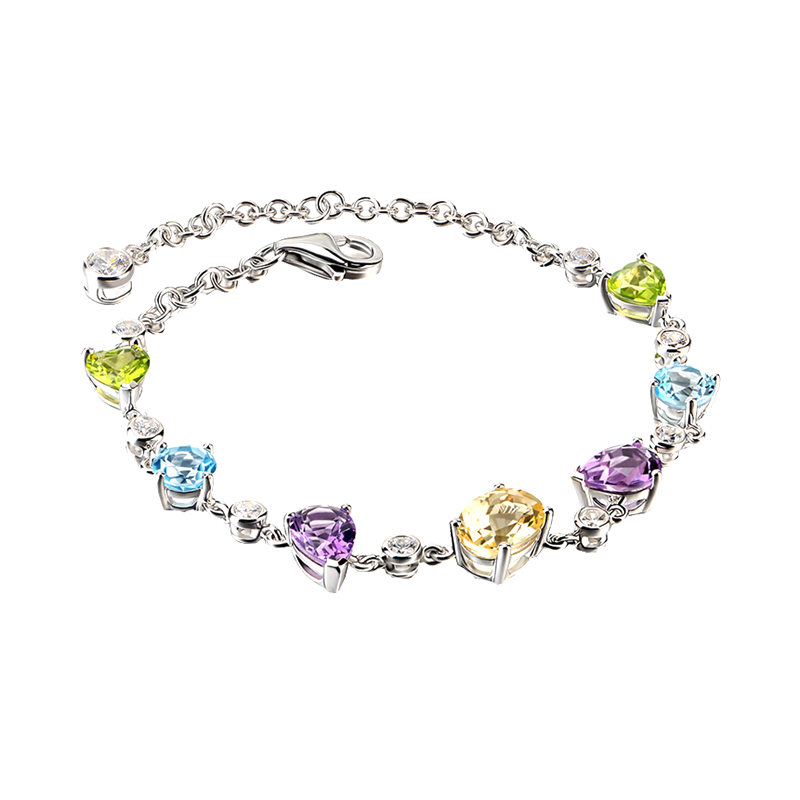 JOLEE 彩石水晶 手链