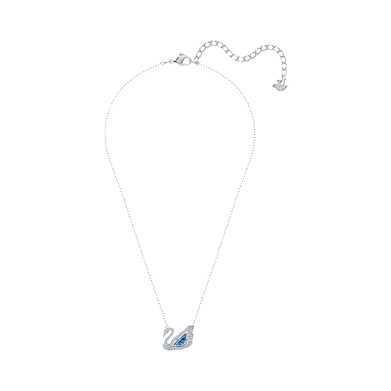 施华洛世奇 蓝色天鹅 项链