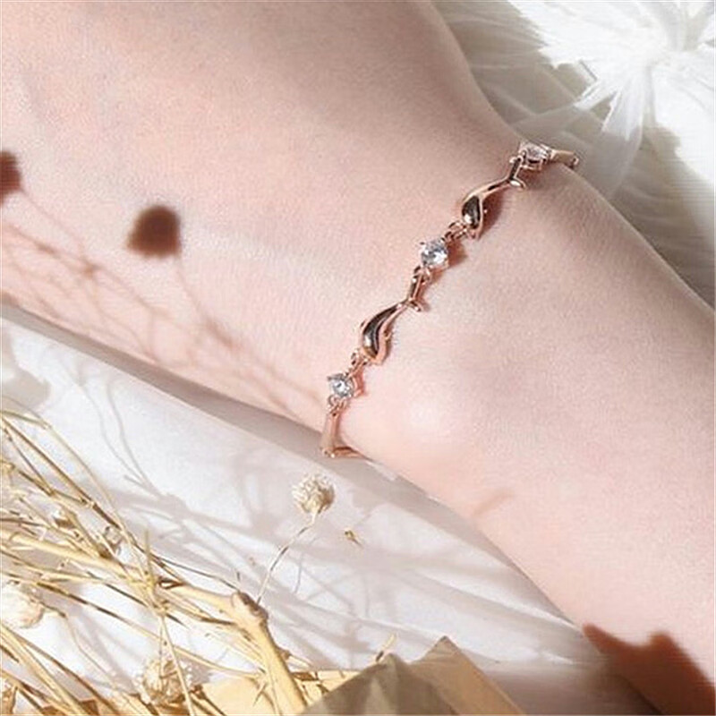 vana 玫瑰金手链