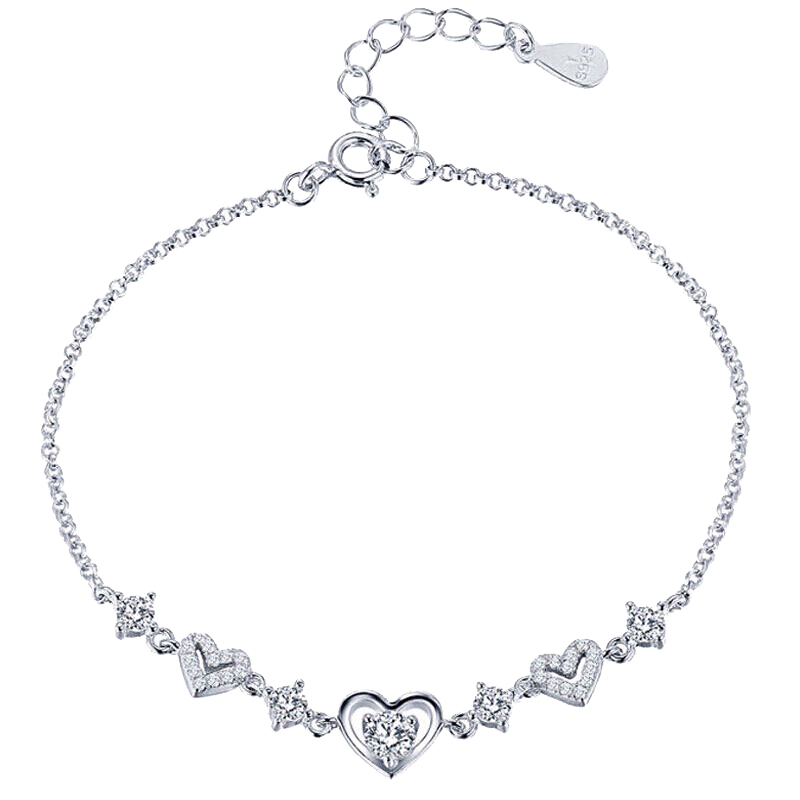 简丹 我心永恒银手链