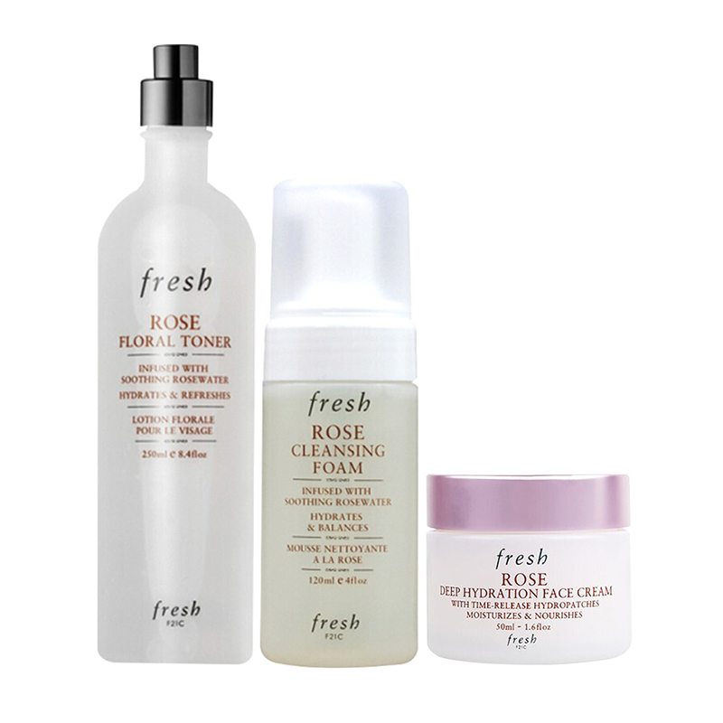 馥蕾诗 玫瑰保湿 护肤套装