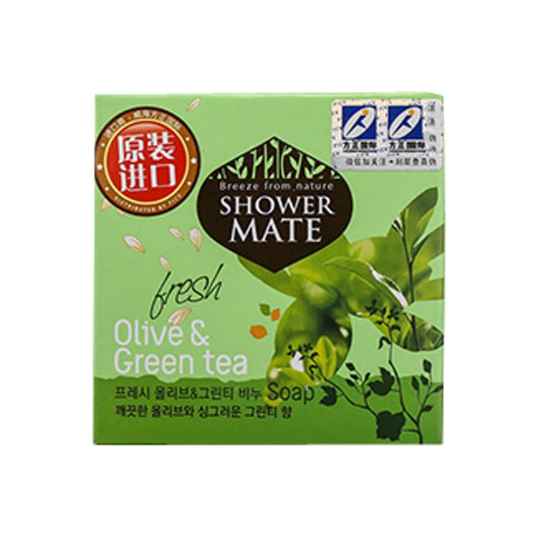 爱敬 橄榄绿茶清爽 香皂