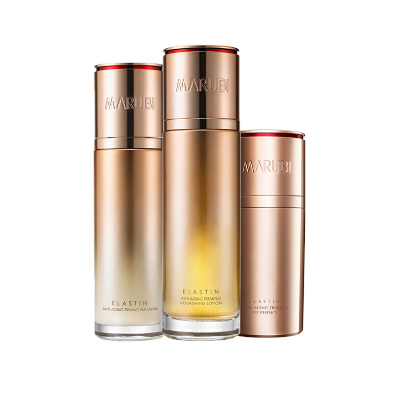 丸美 弹力蛋白紧致 护肤套装