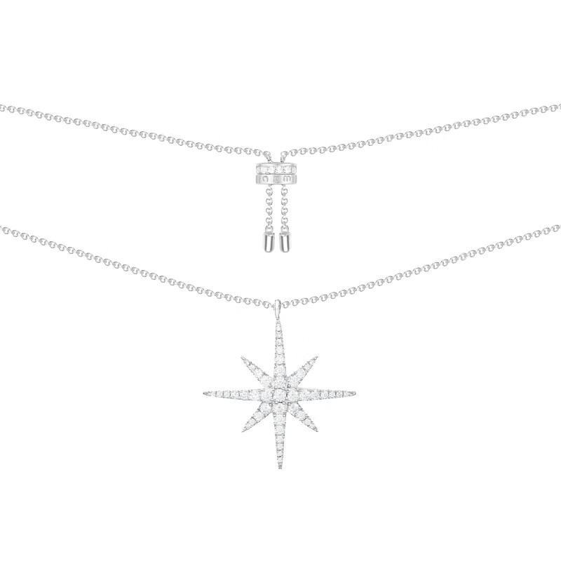 APM 六芒星银项链