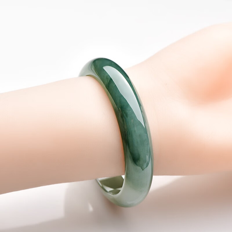 千载一玉 平安镯翡翠手镯
