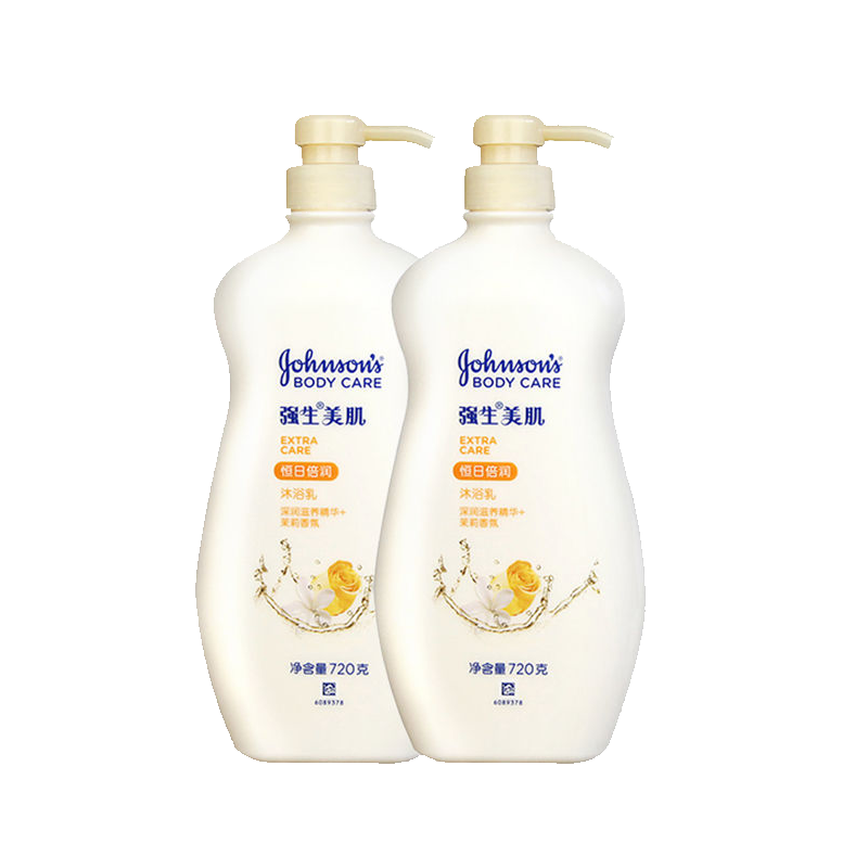 强生 倍润茉莉香氛沐浴露