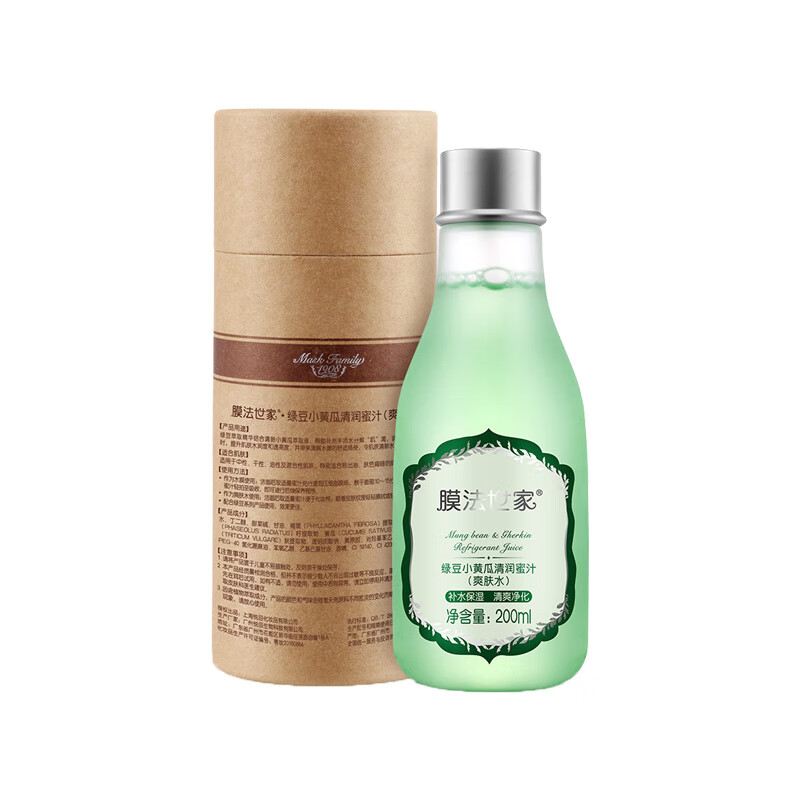 膜法世家 绿豆小黄瓜蜜汁爽肤水