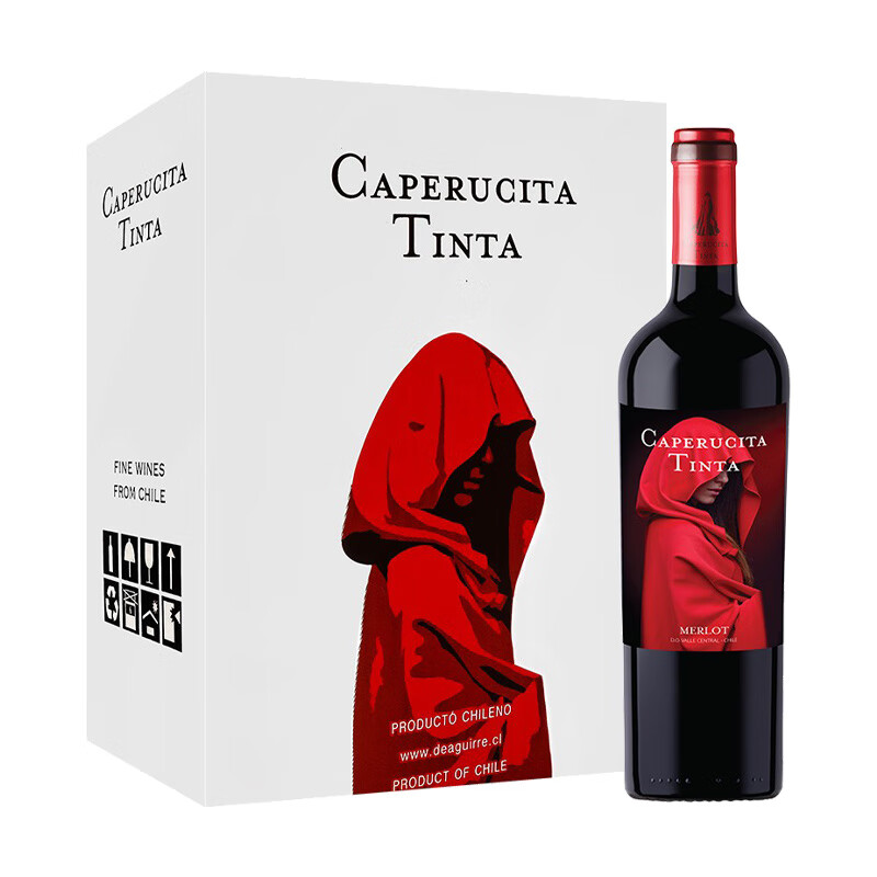 智利小红帽 梅洛干红葡萄酒