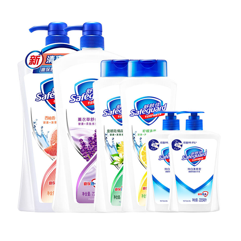 舒肤佳 健康双防护 套装沐浴露