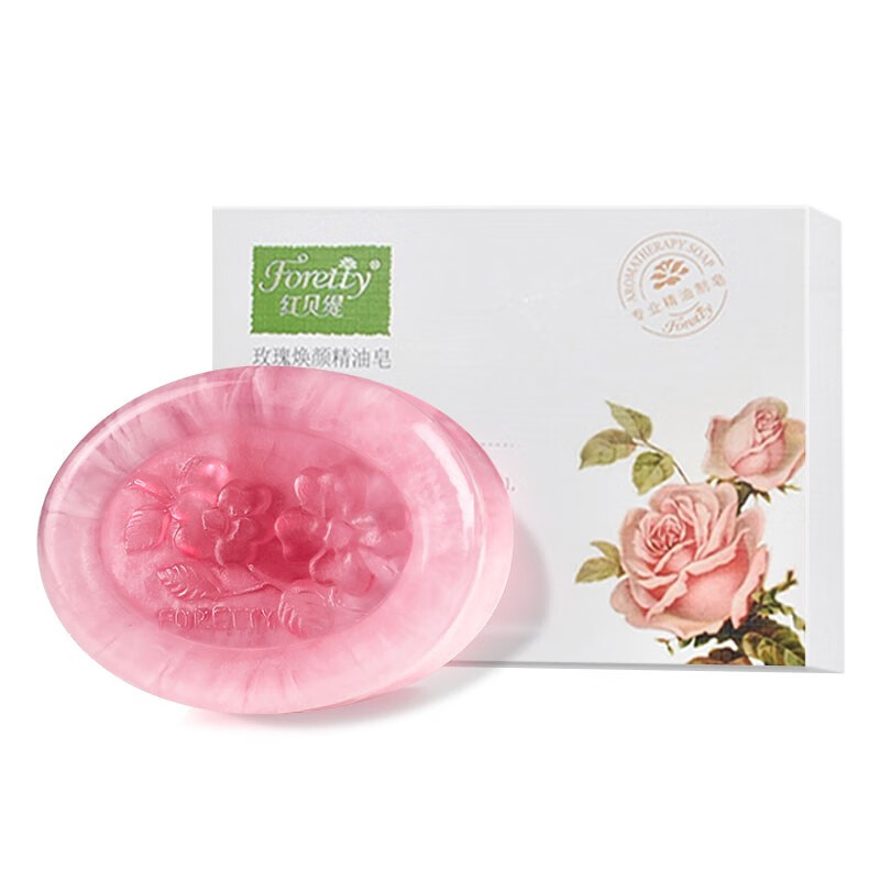 红贝缇 玫瑰焕颜精油香皂