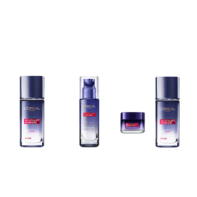 欧莱雅 复颜玻尿酸水乳护肤套装